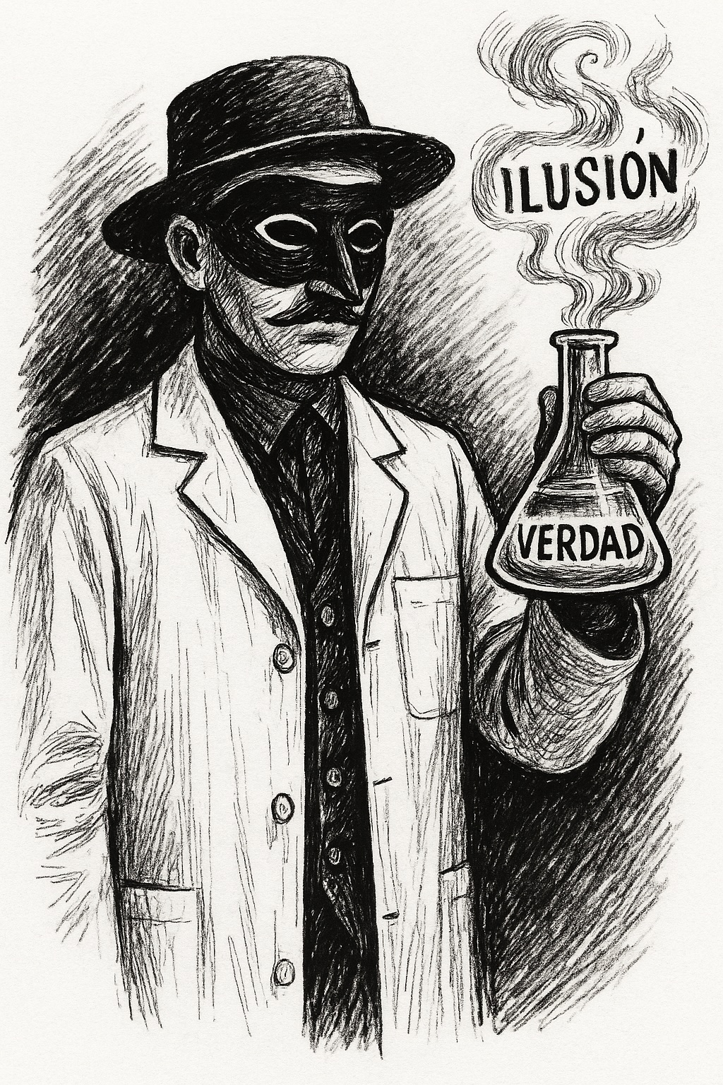 La pseudociencia se disfraza con la apariencia de la ciencia: adopta su lenguaje, sus símbolos y su autoridad visual, pero oculta en su interior una ilusión que no resiste el escrutinio crítico.