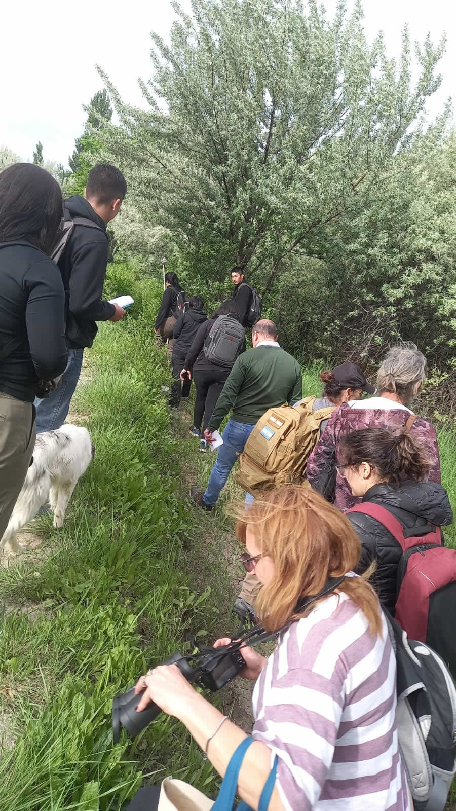 Salida de campo al humedal. 