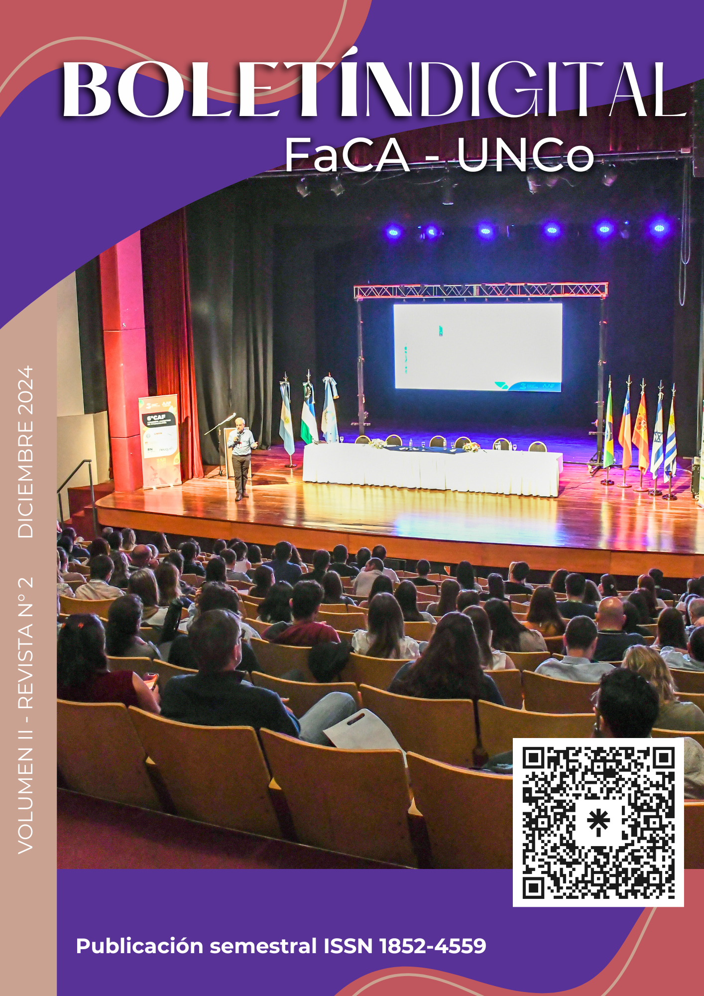 					Ver Vol. 2 Núm. 2 (2024): Boletín Digital de la FacA-UNCo
				